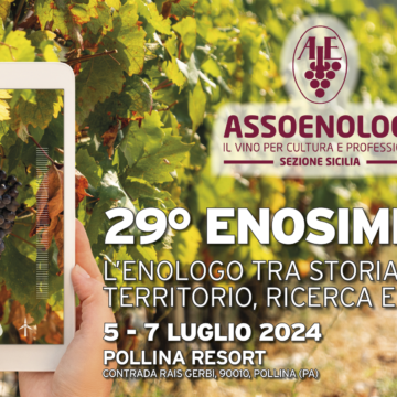 Territorio, ricerca, cultura: dal 5 al 7 luglio il 29° Enosimposio di Assoenologi Sicilia