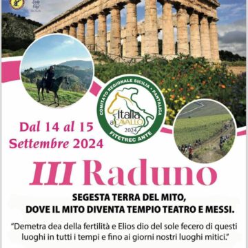 Un raduno equestre nel cuore di Segesta