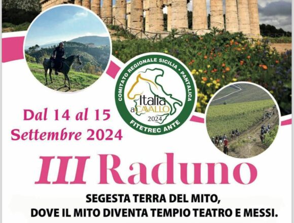 Un raduno equestre nel cuore di Segesta