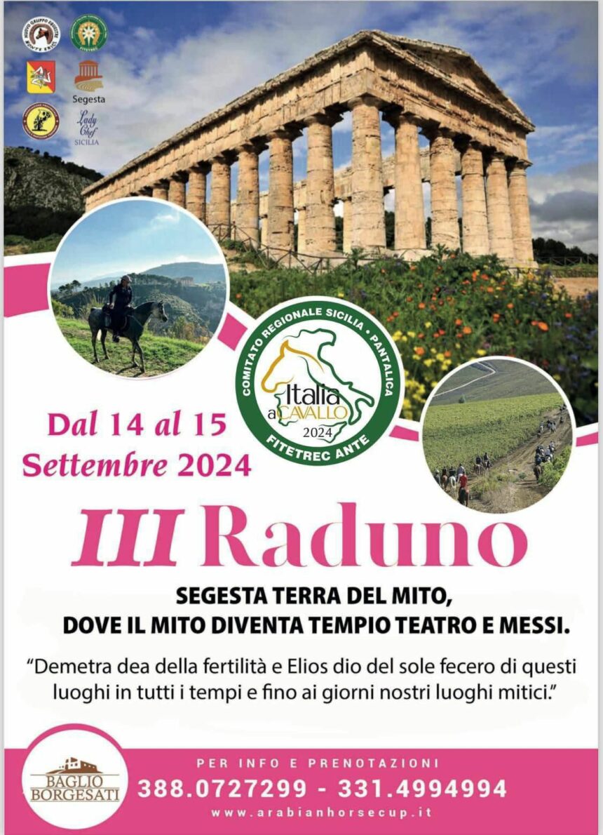 Un raduno equestre nel cuore di Segesta