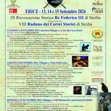 Erice Estate 2024: IX Festa Federicina