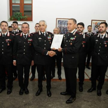 Il Comandante della Legione Carabinieri “Sicilia” visita il Comando Provinciale di Palermo