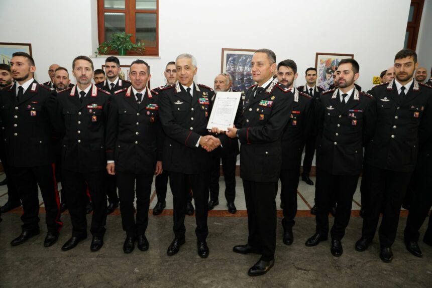 Il Comandante della Legione Carabinieri “Sicilia” visita il Comando Provinciale di Palermo