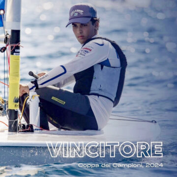 Vela: Giulio Genna è Campione Italiano della classe ILCA 6