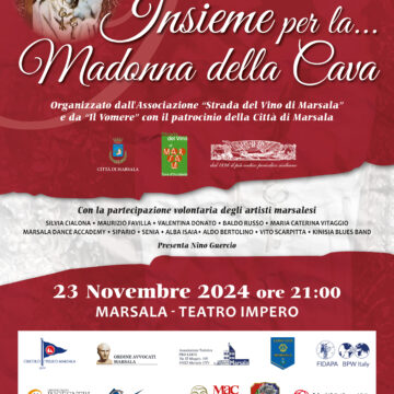 Insieme per la Madonna della Cava il 23 novembre tutti al Teatro Impero di Marsala