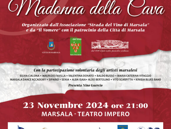 Insieme per la Madonna della Cava il 23 novembre tutti al Teatro Impero di Marsala